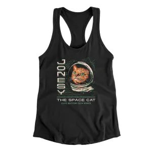 Jonesy The Space Cat Women's Racerback Tank