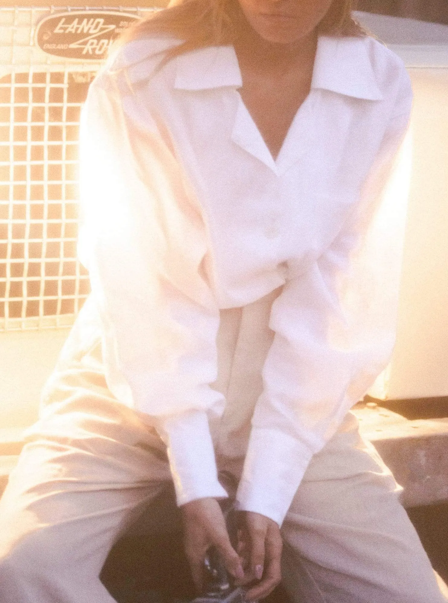 JULIANE Long Sleeve Linen Shirt