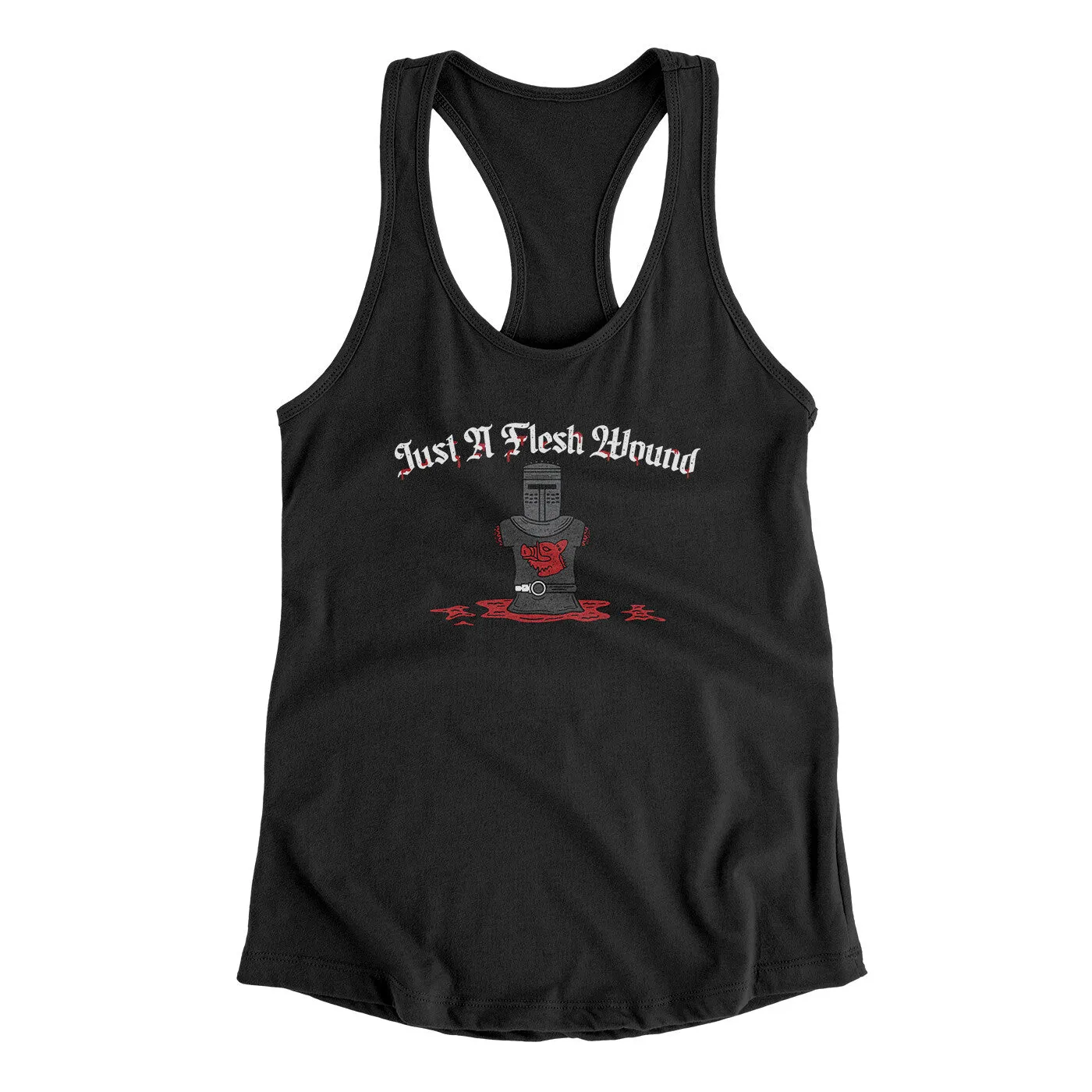 Just A Flesh Wound Women's Racerback Tank