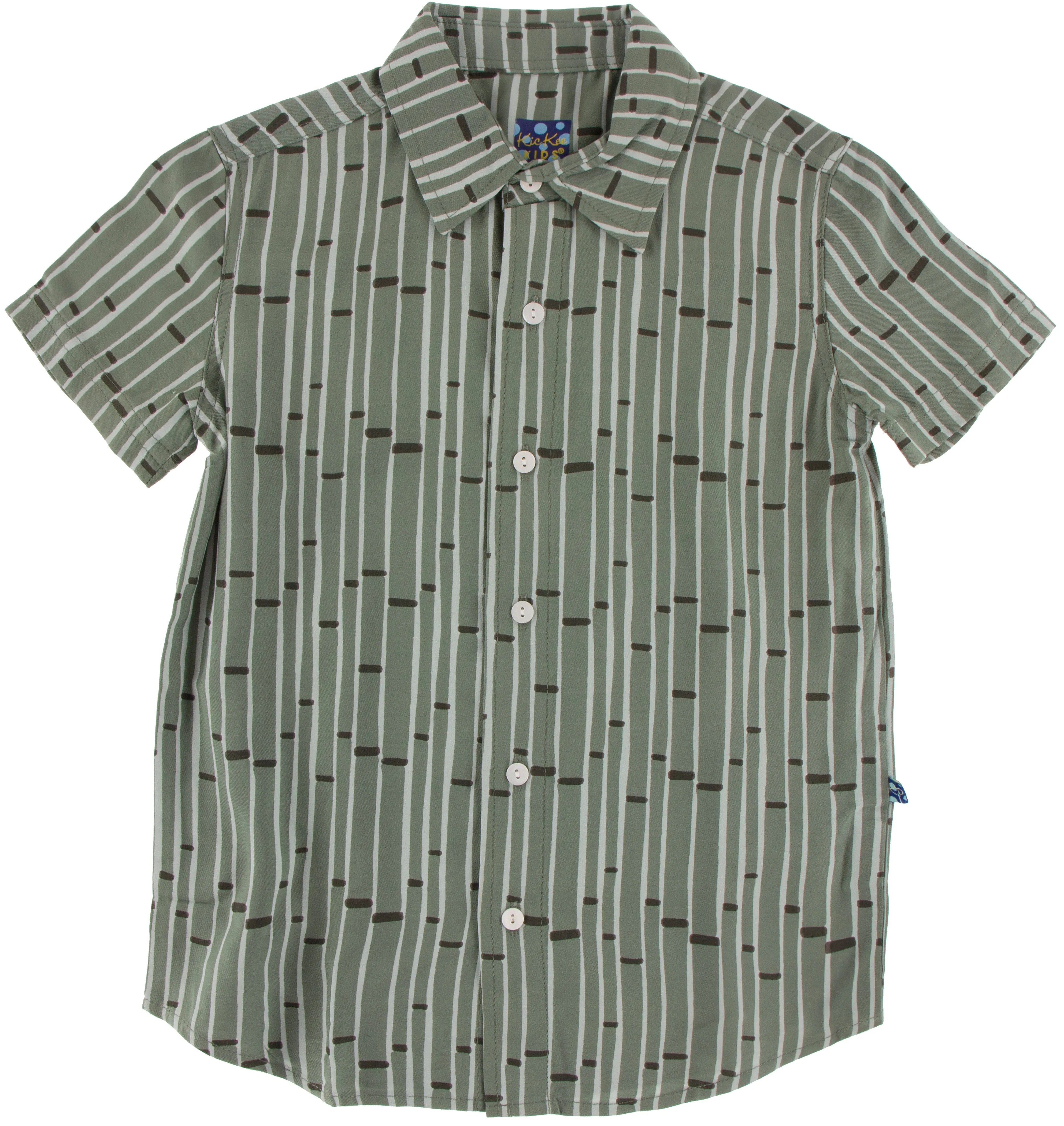 KicKee Pants Succulent Bamboo Woven Button Down Shirt