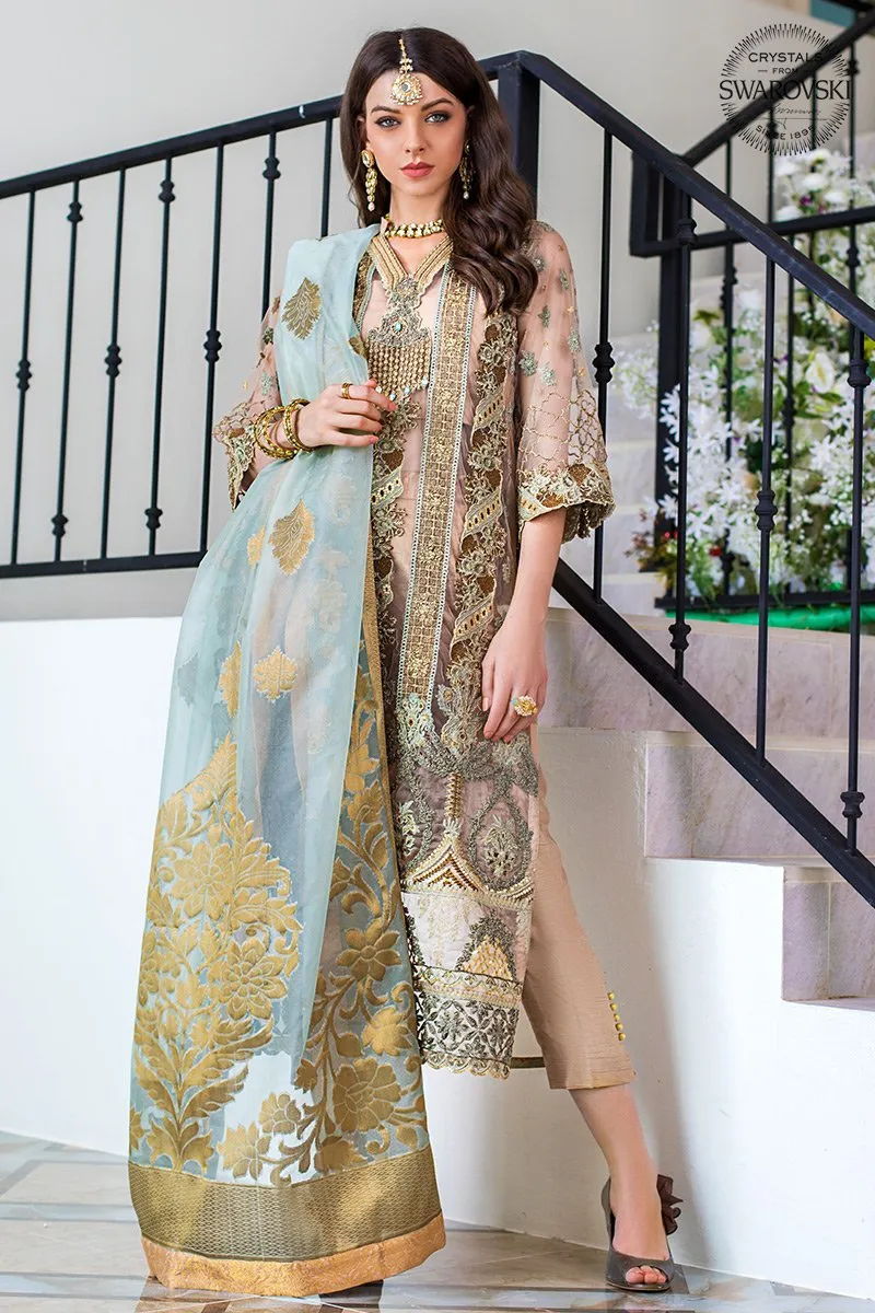 Latest Chiffon Wear 2020 in Skin Color #Y6124