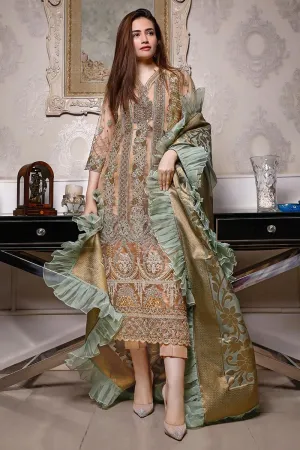 Latest Chiffon Wear 2020 in Skin Color #Y6124