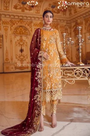 Latest Pakistani Chiffon Collection for Party #BP191