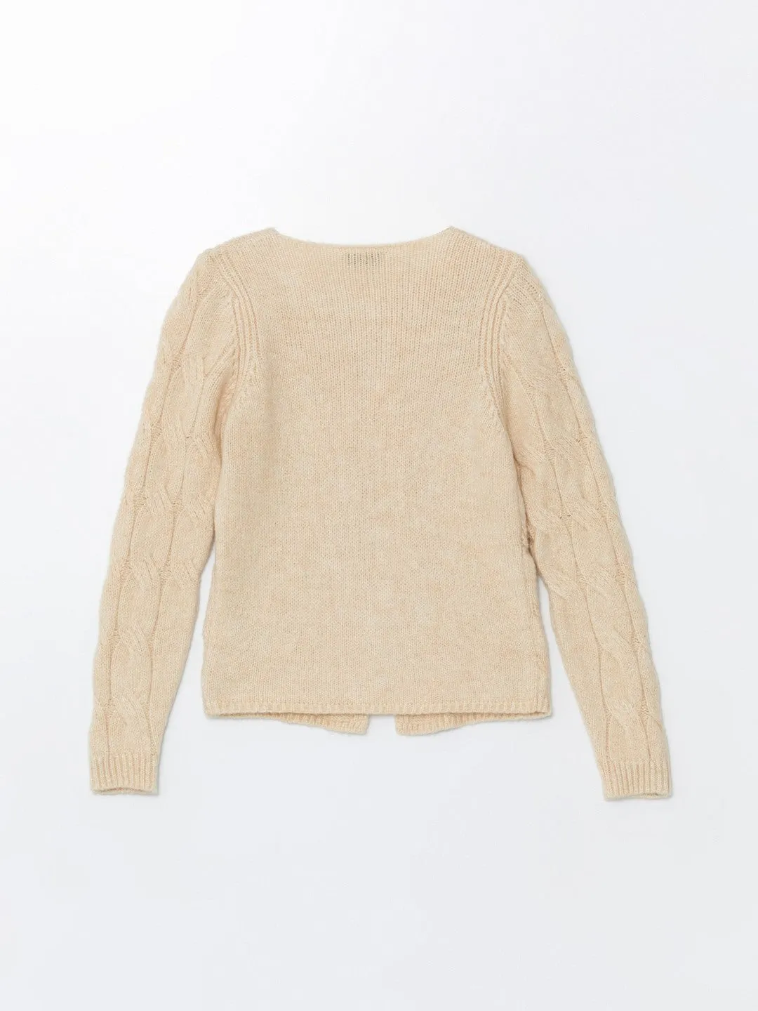LCW Vision

Matte Pink Crew Neck Self-Patterned Women's Knitwear Sweater