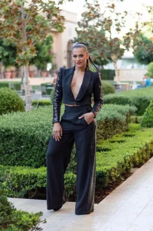 Lexington Sequin Embellished Suit