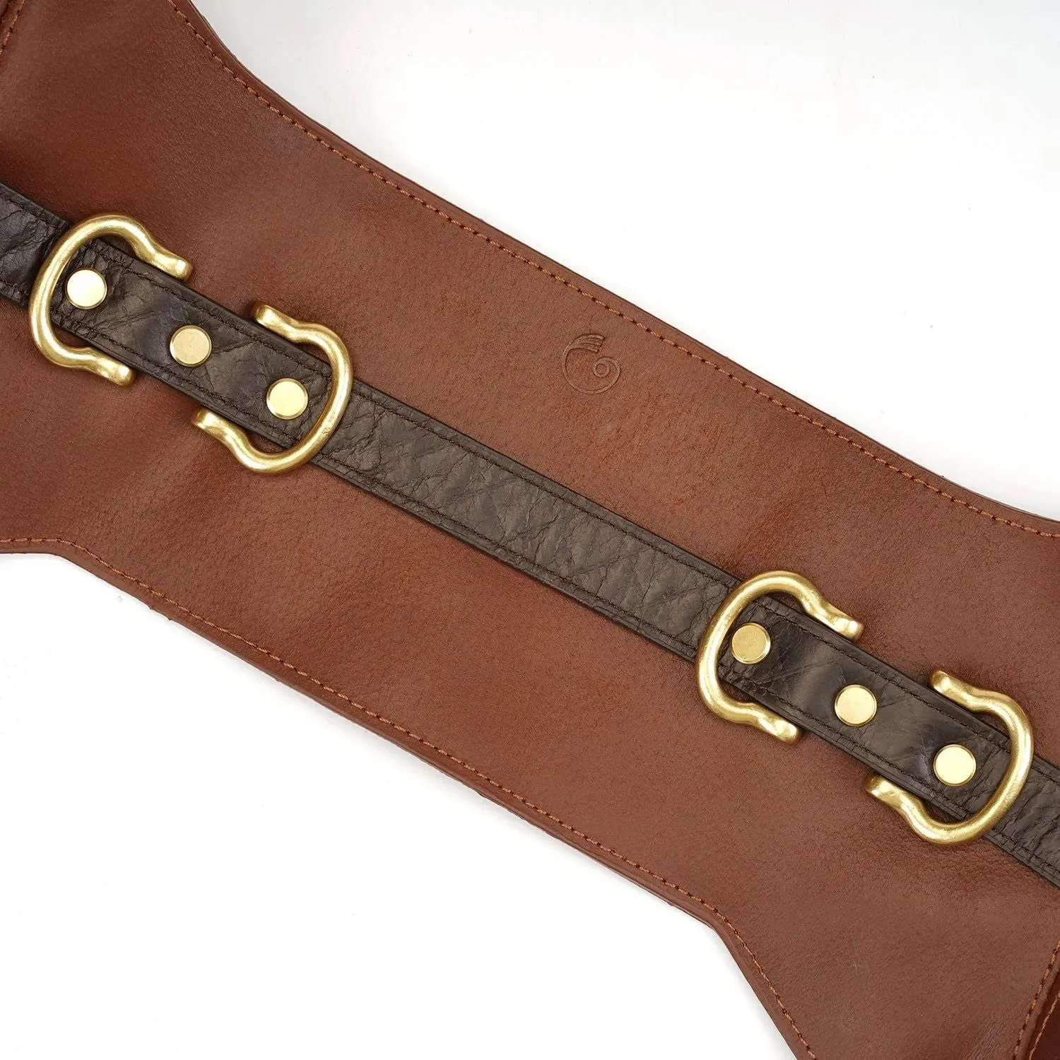 Liebe Seele - The Equestrian Waist Belt & Suspenders - Leren Taille Riem
