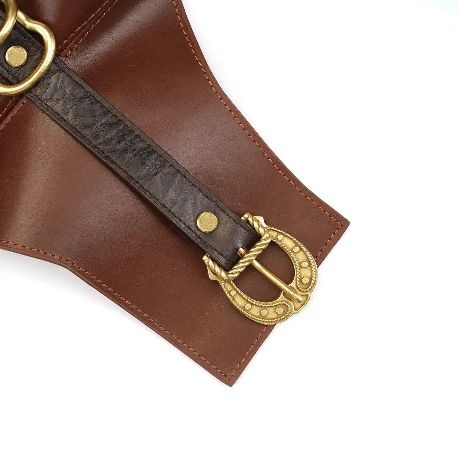 Liebe Seele - The Equestrian Waist Belt & Suspenders - Leren Taille Riem