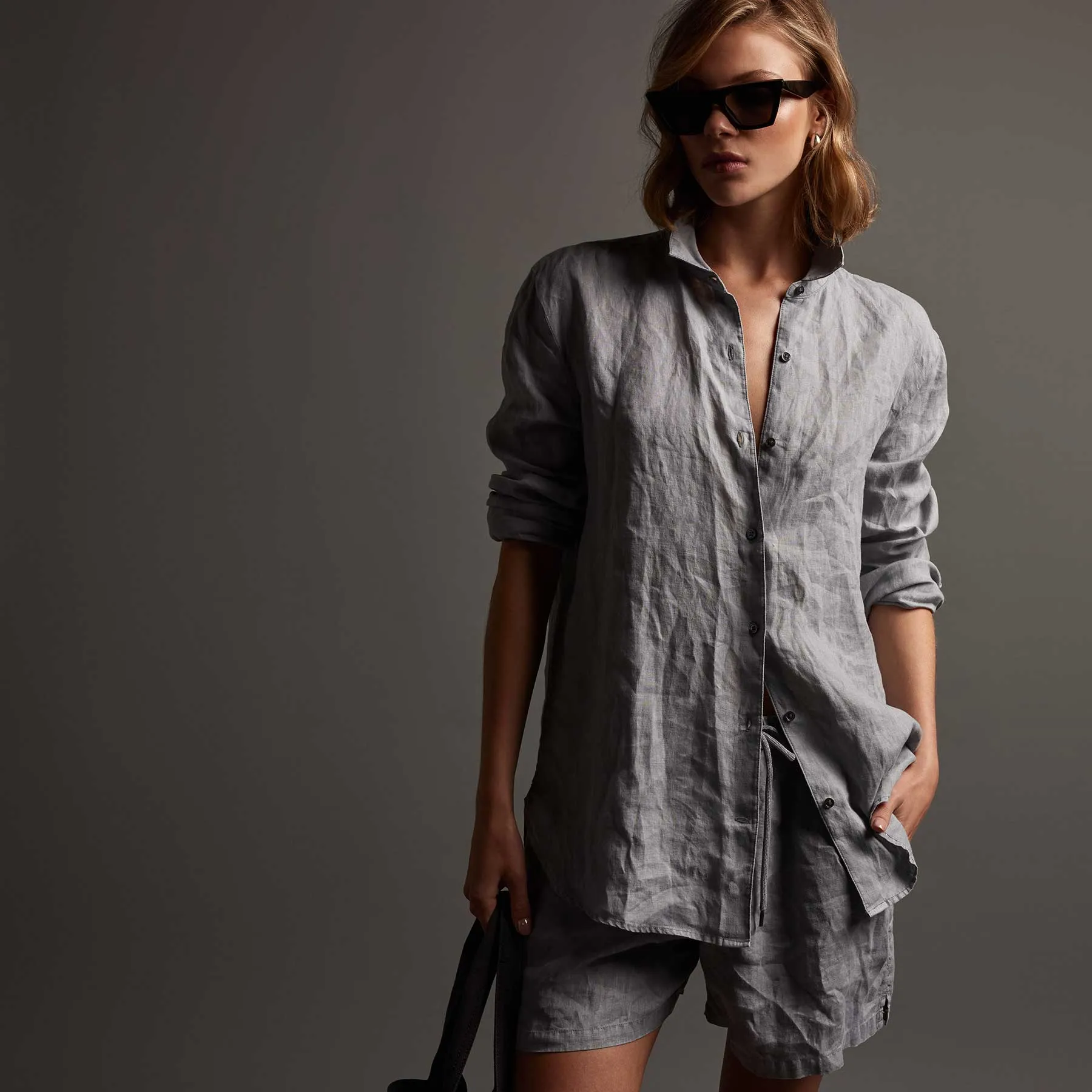Lightweight Linen Shirt - Breeze Pigment