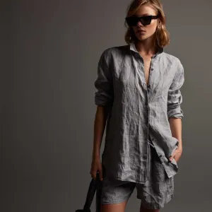 Lightweight Linen Shirt - Breeze Pigment