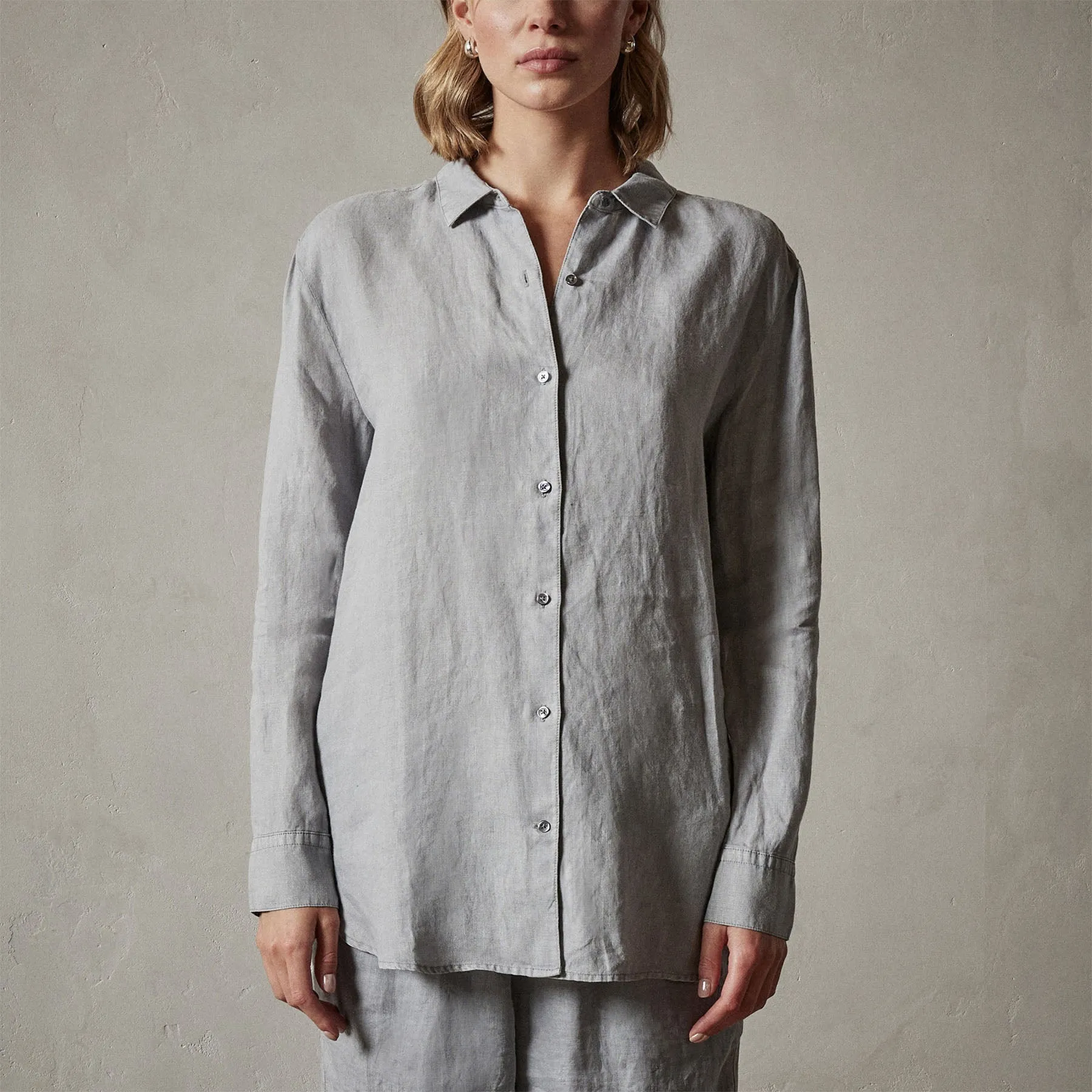 Lightweight Linen Shirt - Breeze Pigment