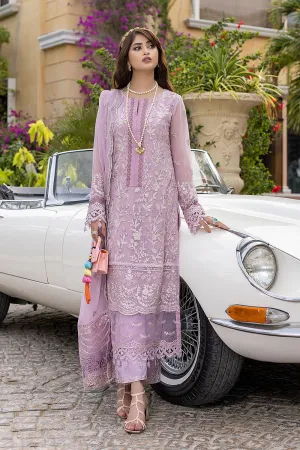 Lilac Dreams | Azure Luxe Embroidered 3pcs Collections 2023