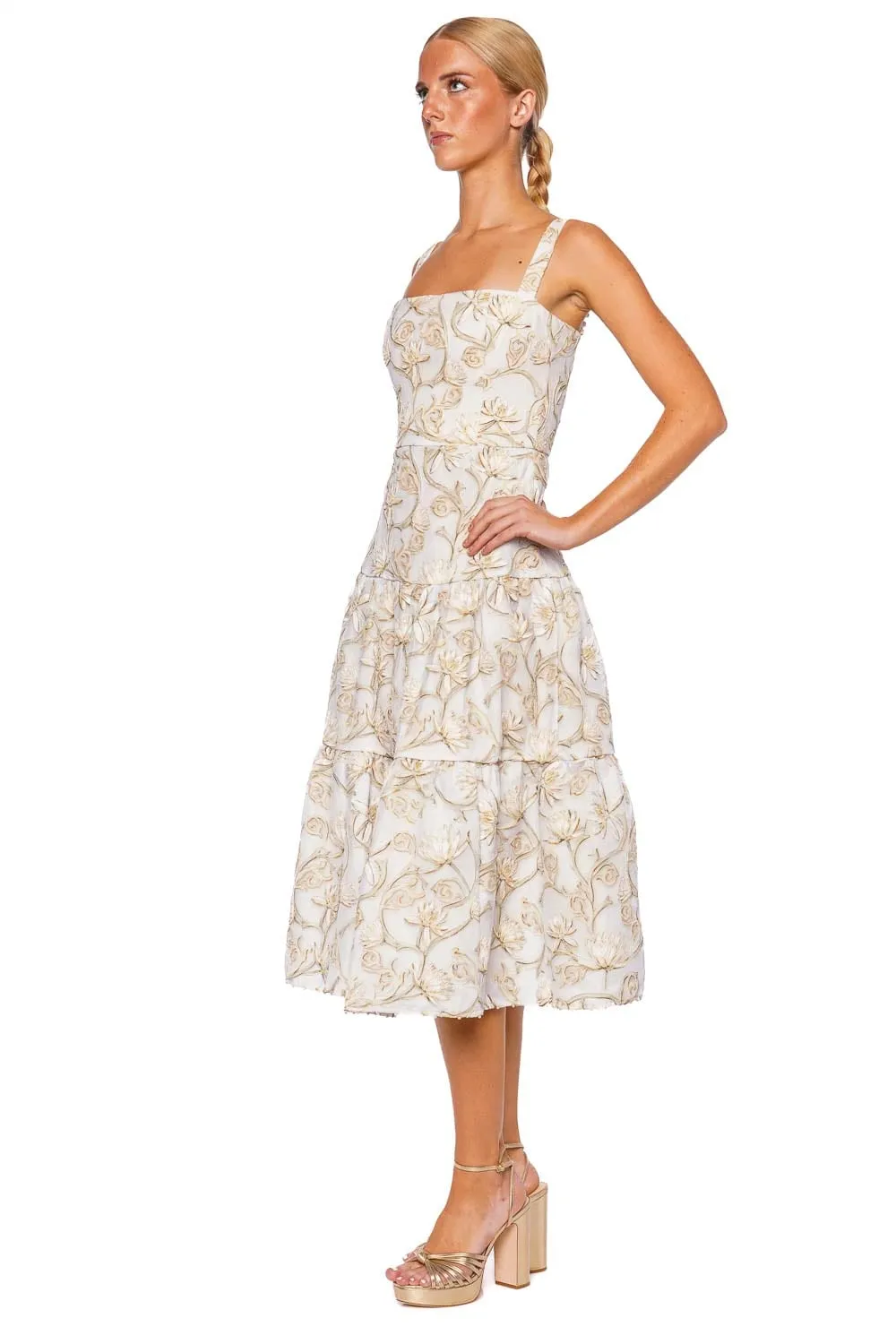 Lima Soledad Linen Midi Dress