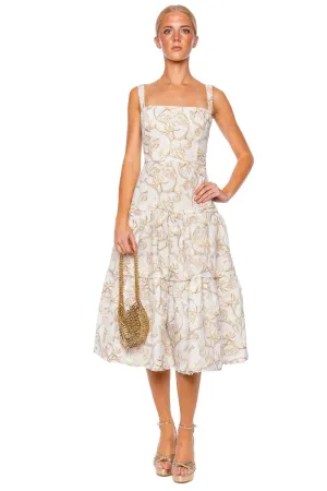 Lima Soledad Linen Midi Dress