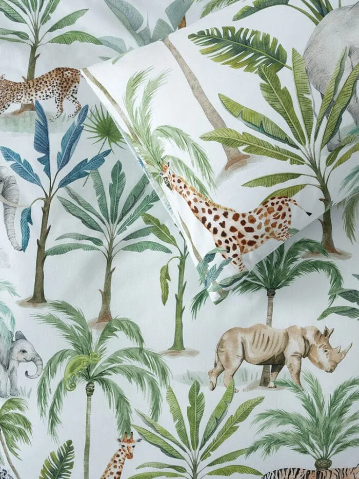 Linen House Jungle Oasis Duvet Cover Set