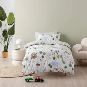 Linen House Multi On The Farm Duvet Cover Set