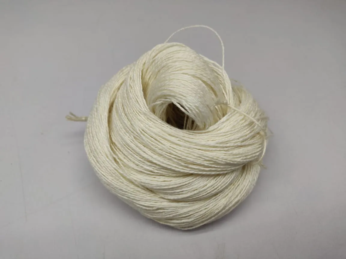 Linen Sportweight 2P Yarn - Natural/Undyed | SilkRouteIndia