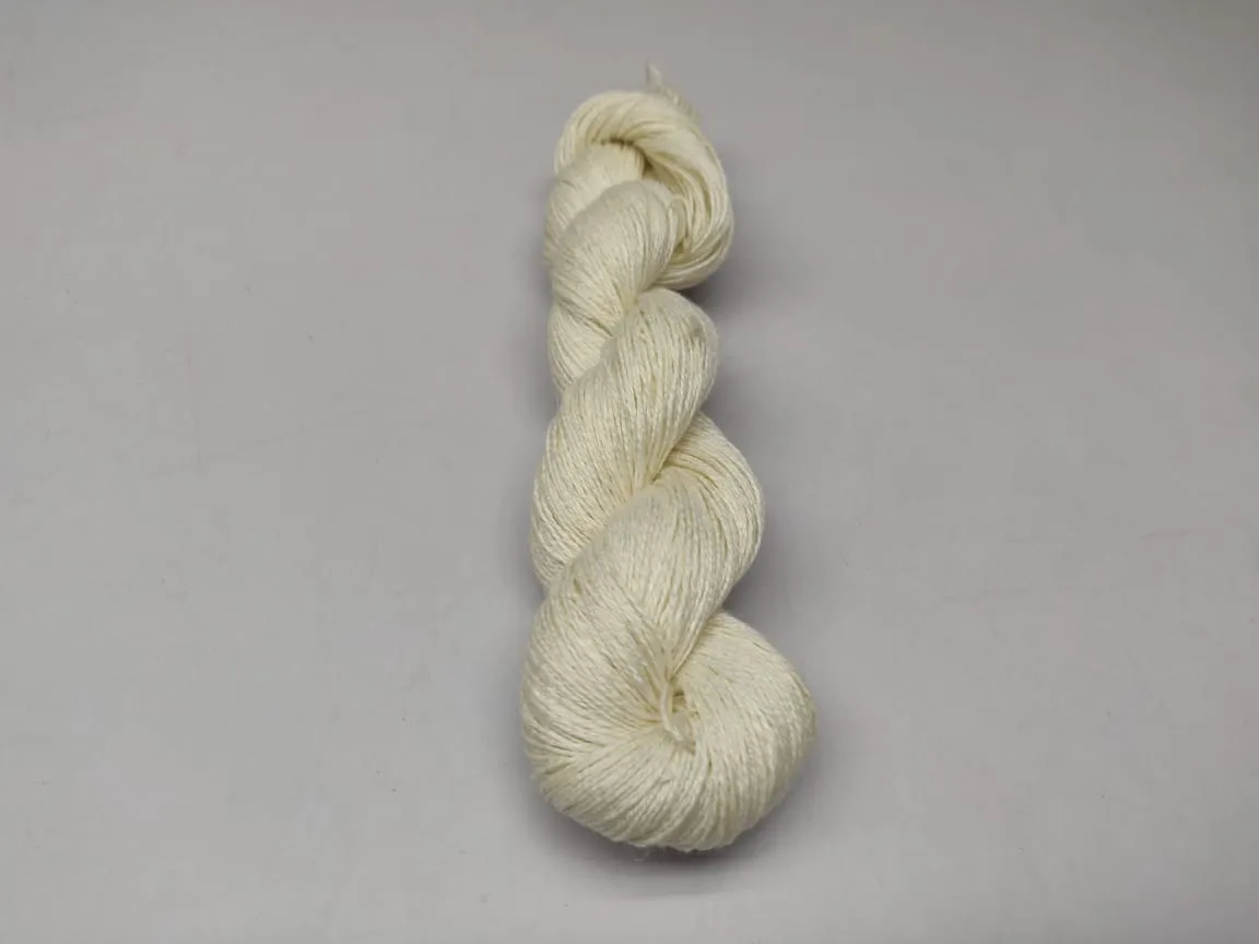 Linen Sportweight 2P Yarn - Natural/Undyed | SilkRouteIndia