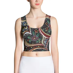 Love Love Love Sublimation Cut & Sew Crop Top