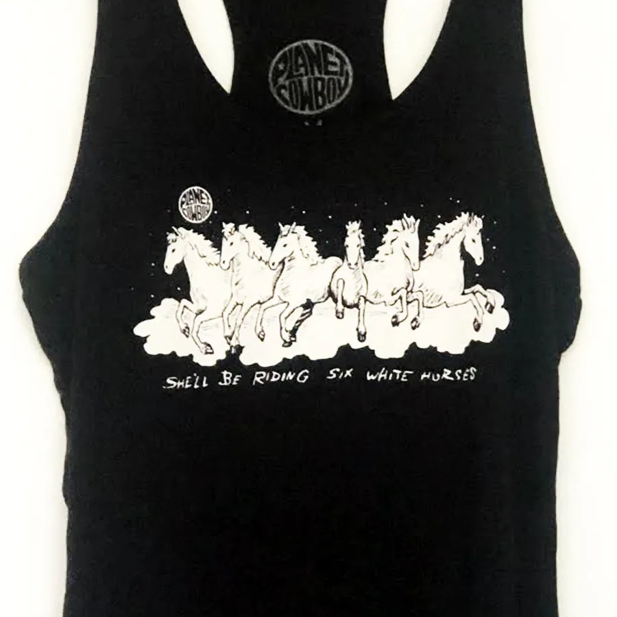 LTD Edition: Women's Six White Horses Tank