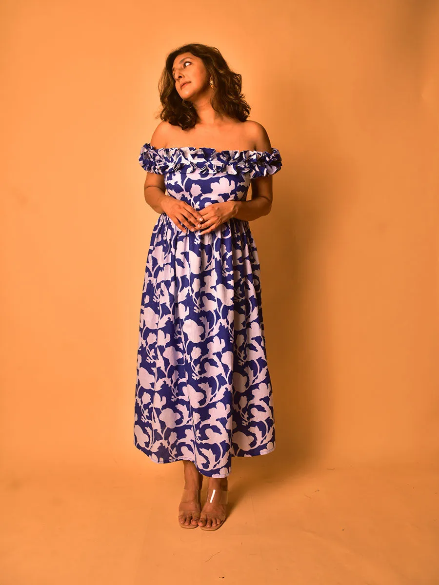 Lune Off-Shoulder Dress