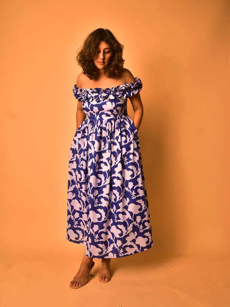 Lune Off-Shoulder Dress