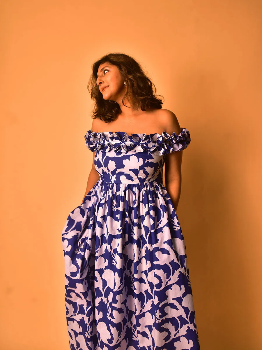 Lune Off-Shoulder Dress