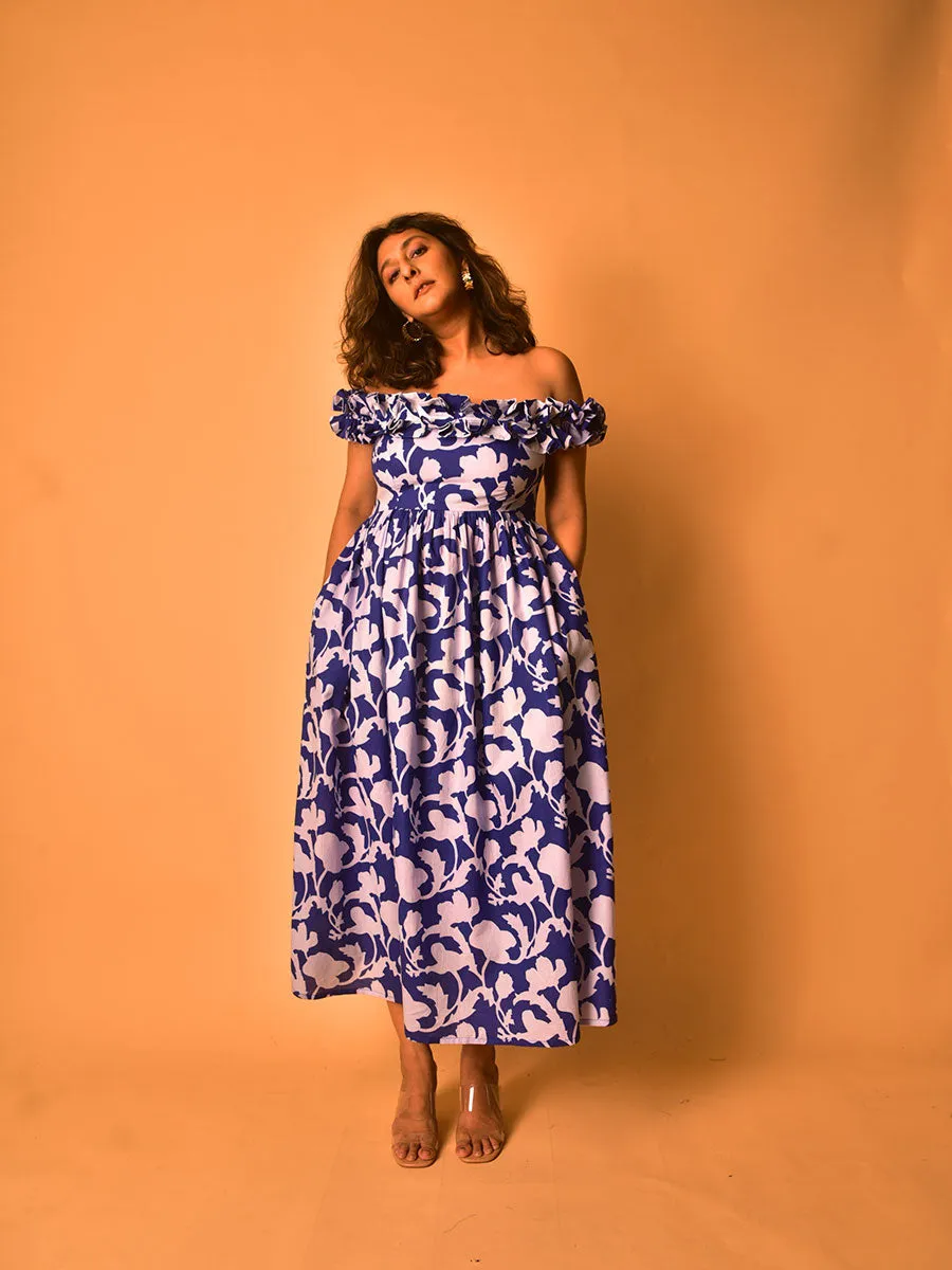 Lune Off-Shoulder Dress