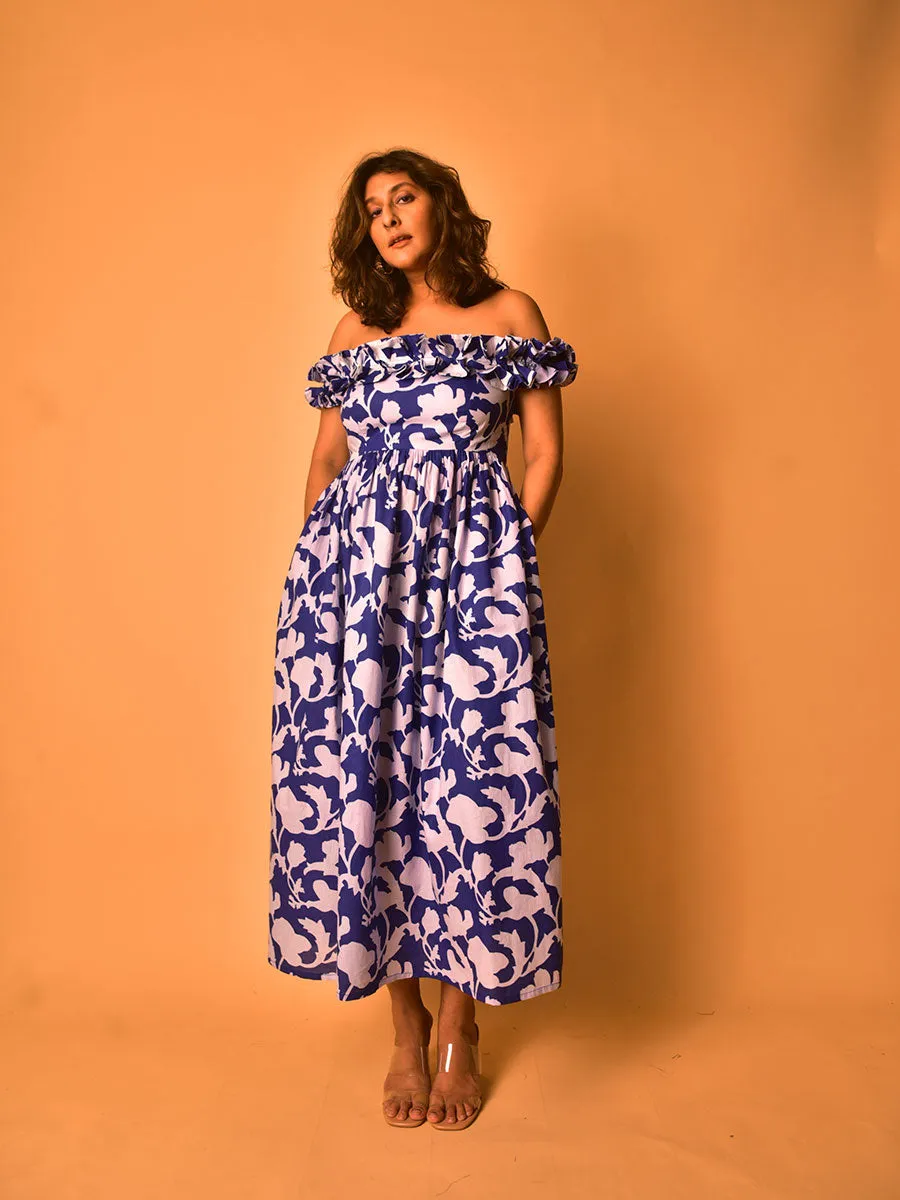Lune Off-Shoulder Dress
