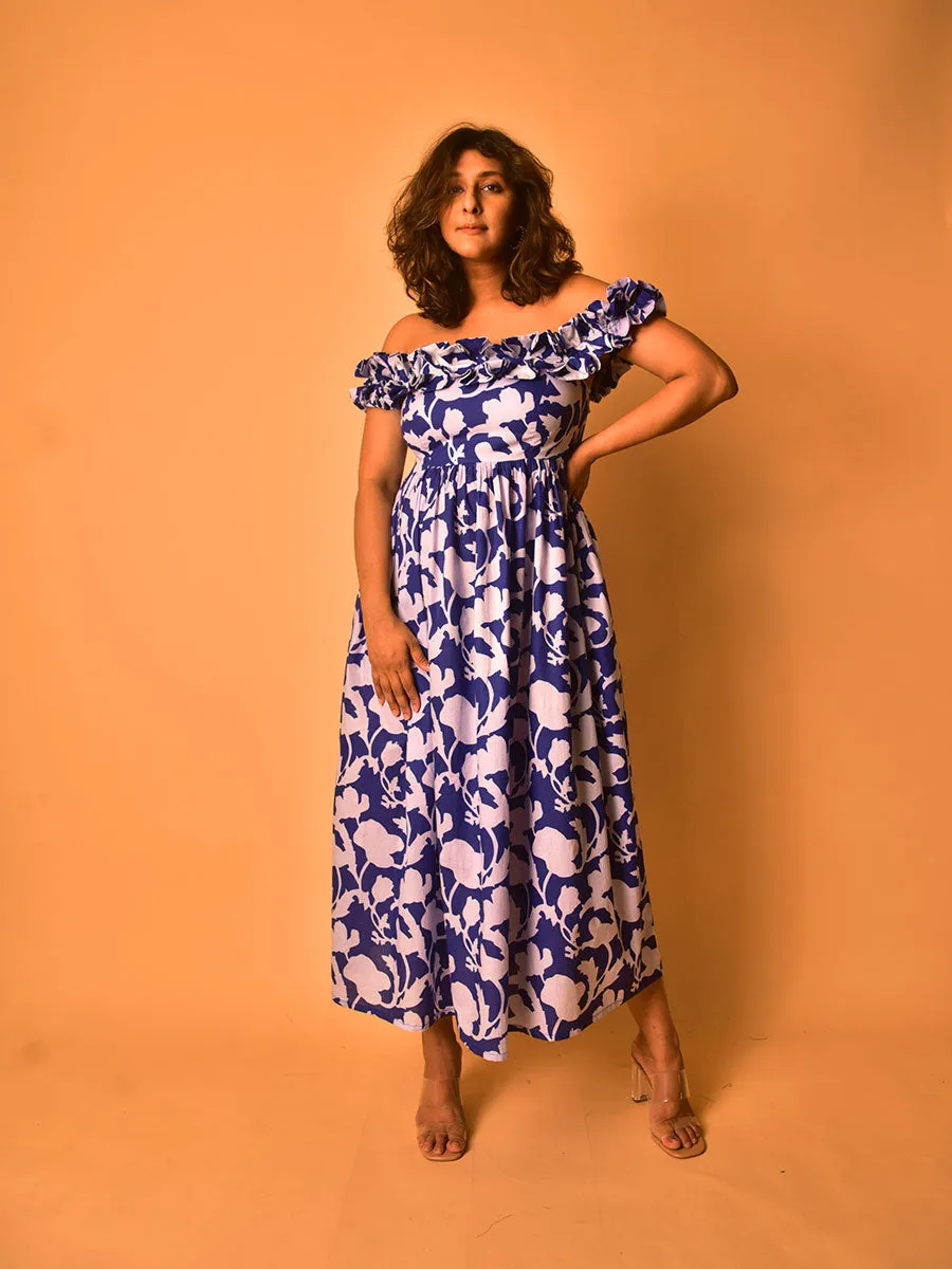 Lune Off-Shoulder Dress