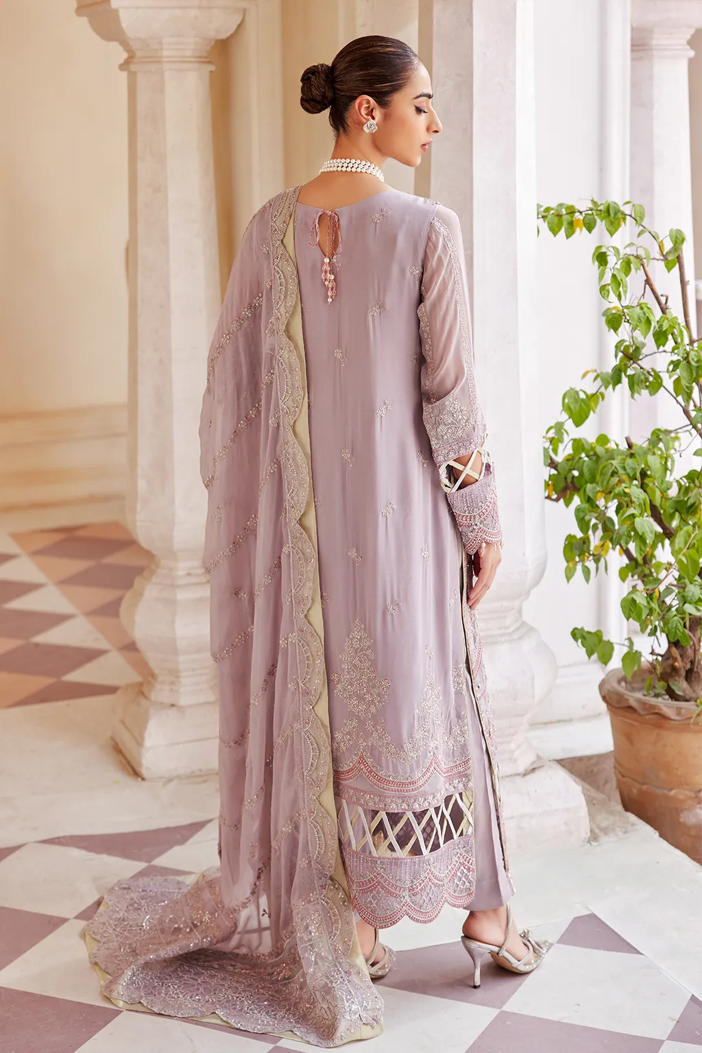 LX 06 | Collections Emaan Adeel Luxe Chiffon Collection 2023 | Unstitched and Stitched RTW Chiffon Embroidered Suits