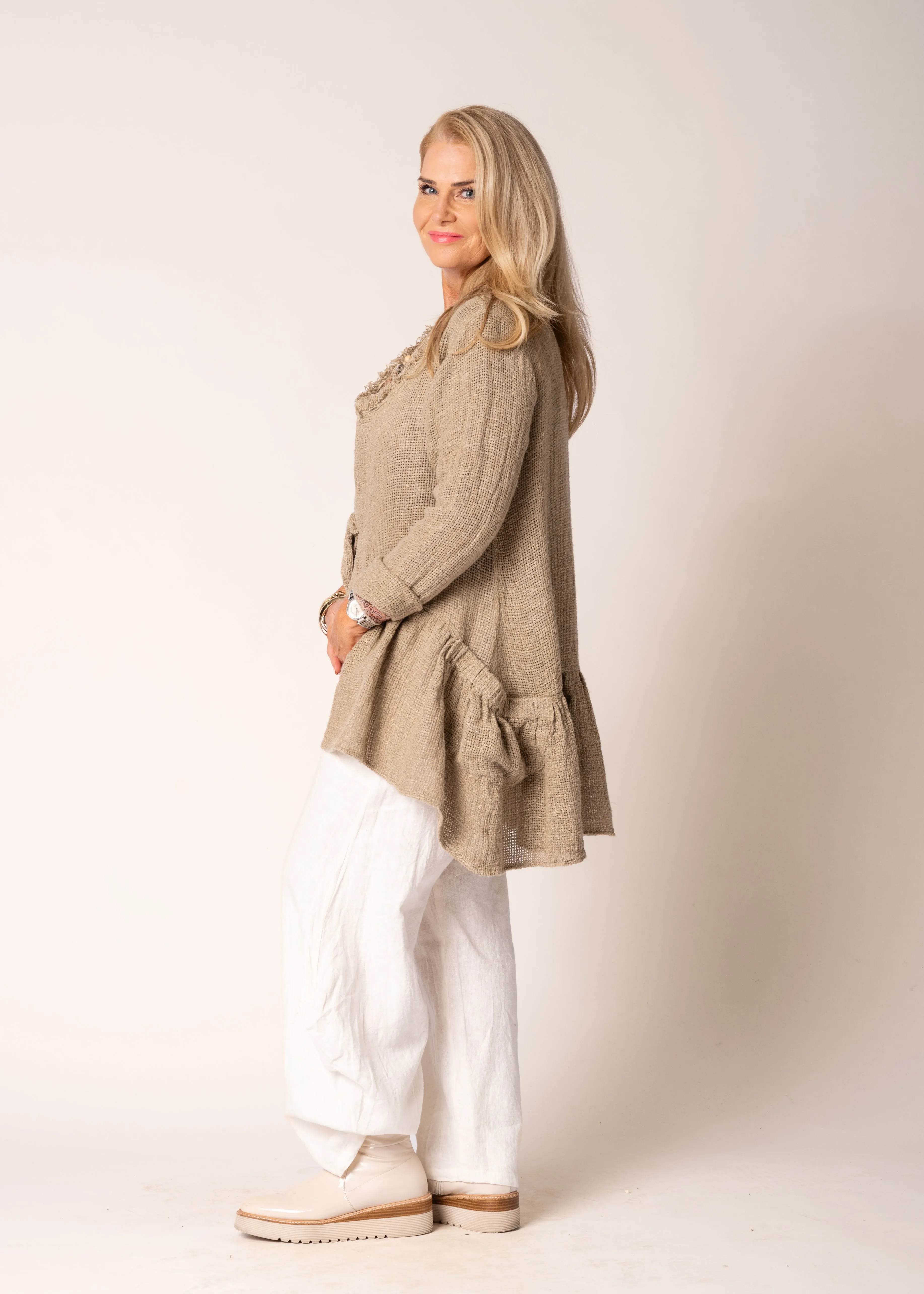 Maelis Top in Latte