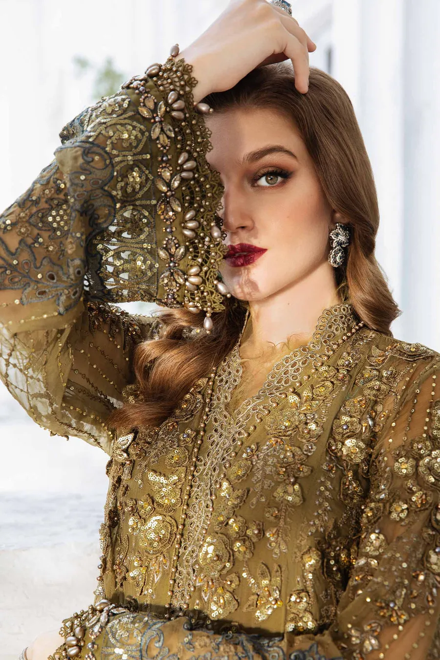 Maria B Mbroidered Chiffon | MPC-24-108