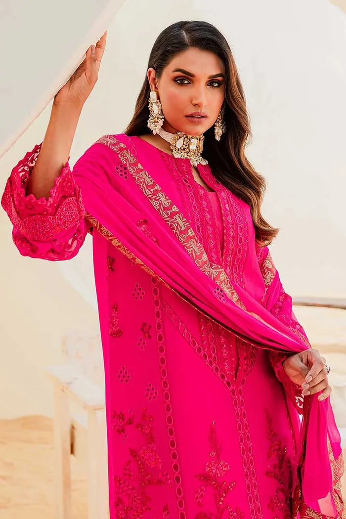 MARYUM & MARIA | Sejal - Luxury Chiffon Collection | BEETROOT PURPLE (QS23-503)