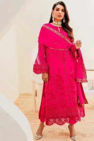 MARYUM & MARIA | Sejal - Luxury Chiffon Collection | BEETROOT PURPLE (QS23-503)