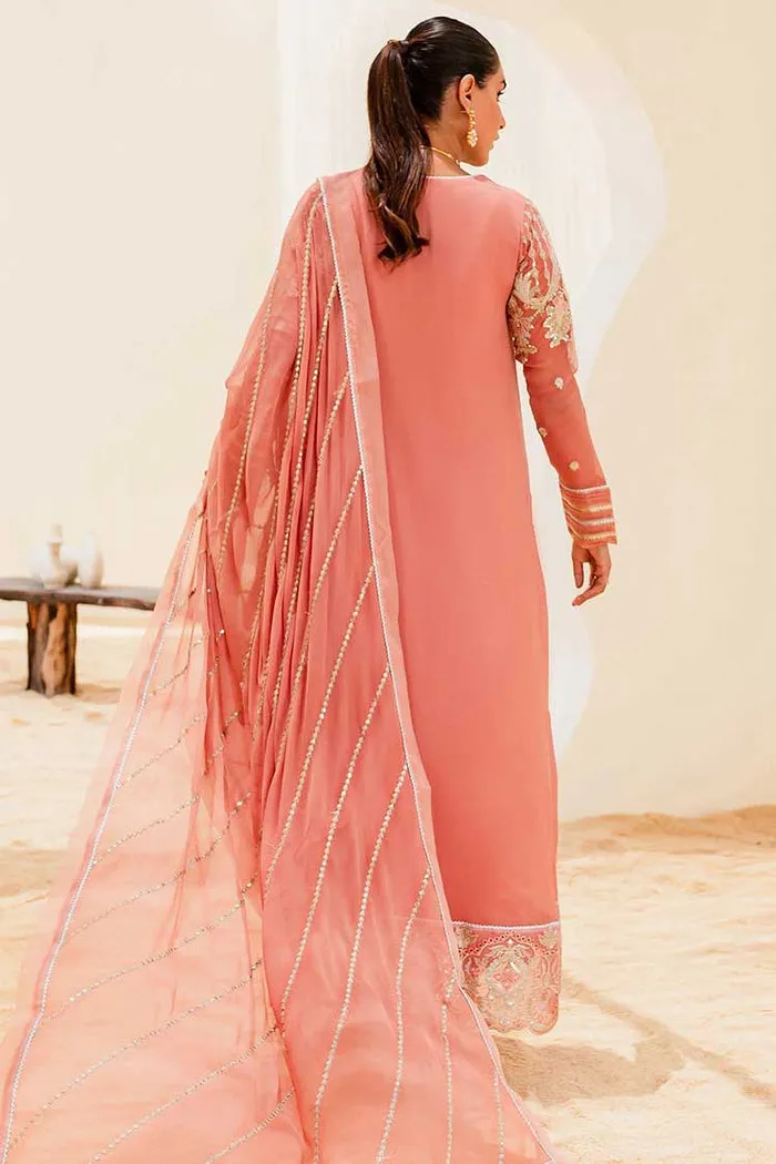 MARYUM & MARIA | Sejal - Luxury Chiffon Collection | BLUSH (QS23-509)