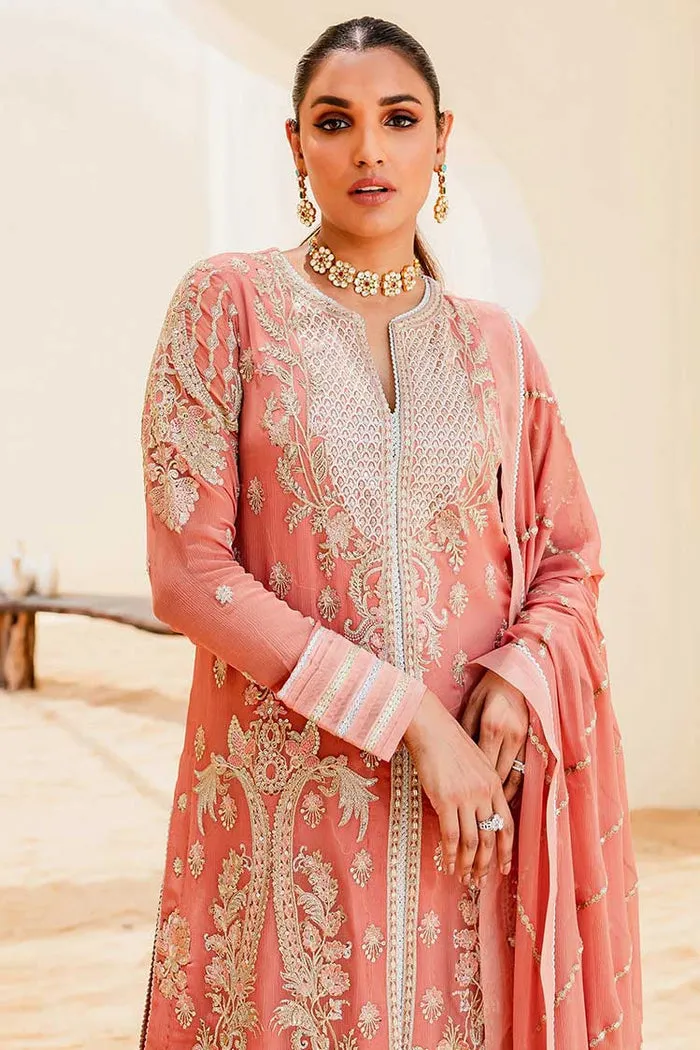 MARYUM & MARIA | Sejal - Luxury Chiffon Collection | BLUSH (QS23-509)
