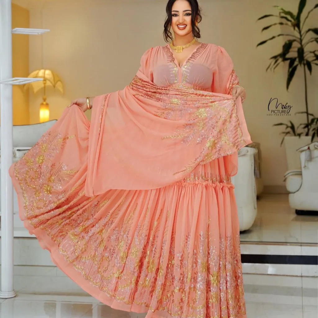 Mekelit Chiffon Dress