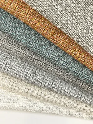 Mesh Net Sheer Blend Linen Fabric By The Yard/CL1132