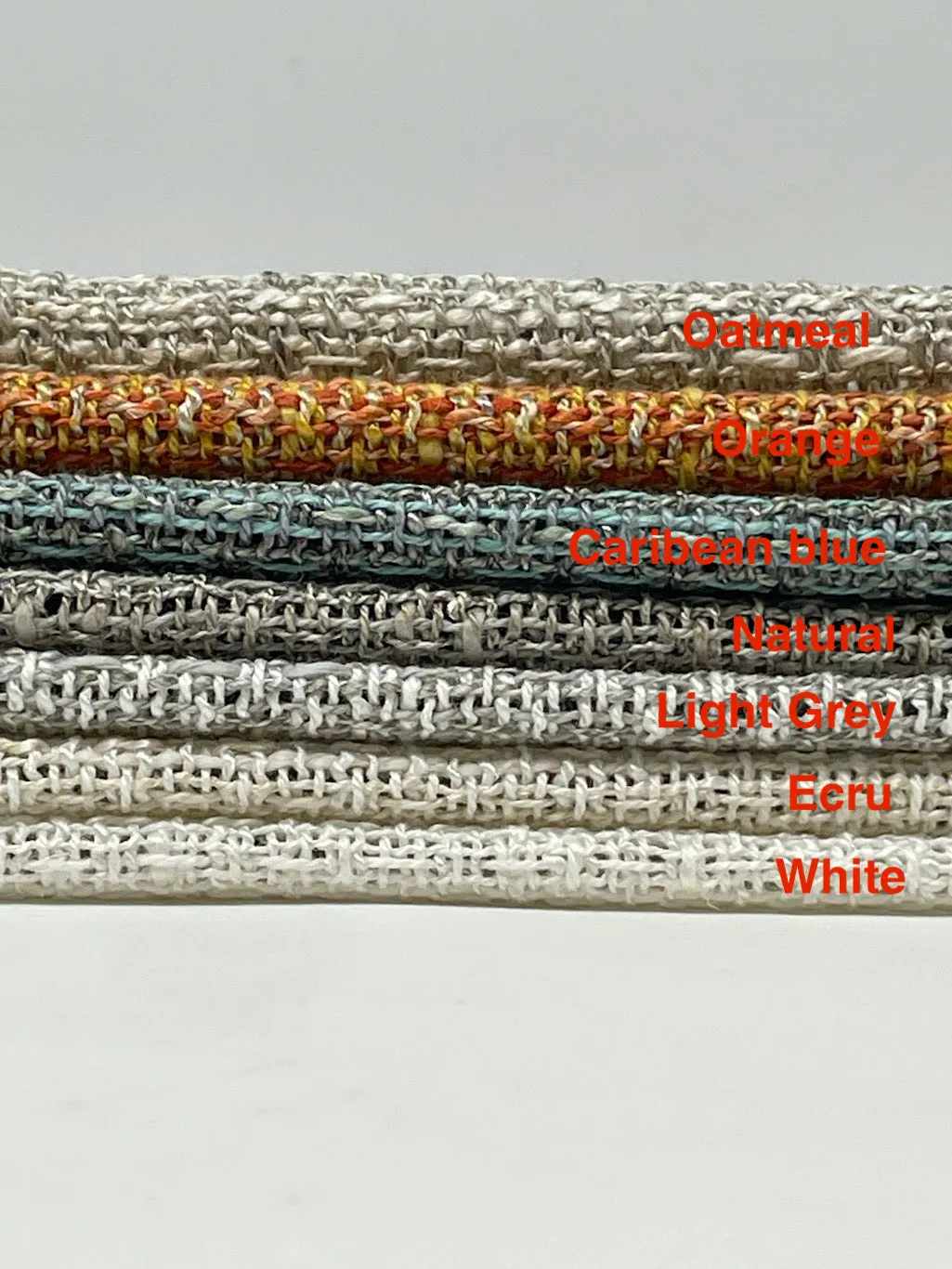Mesh Net Sheer Blend Linen Fabric By The Yard/CL1132