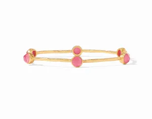 Milano Luxe Bangle Gold Peony Pink - Small