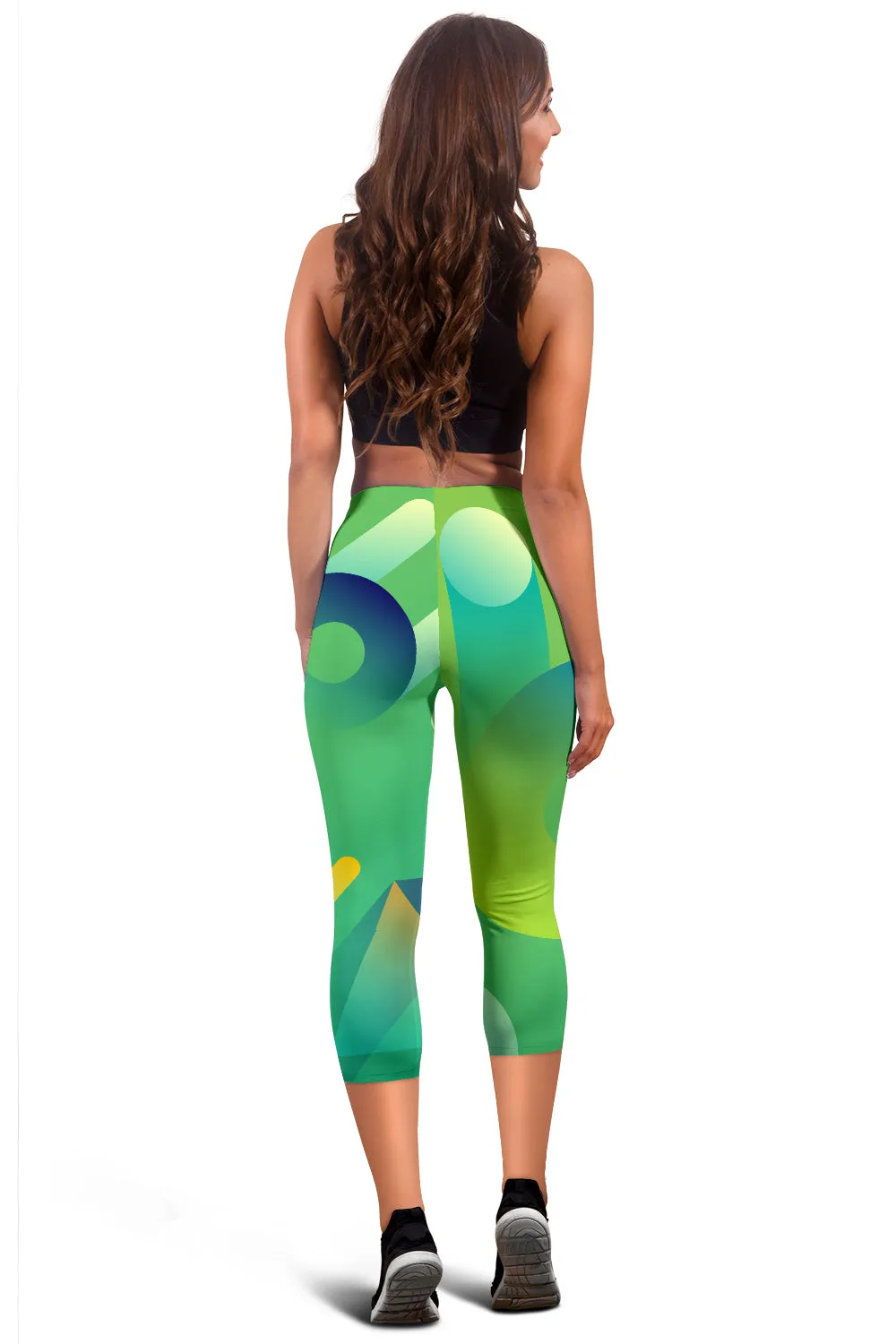Minimal Geometric Women's Capris