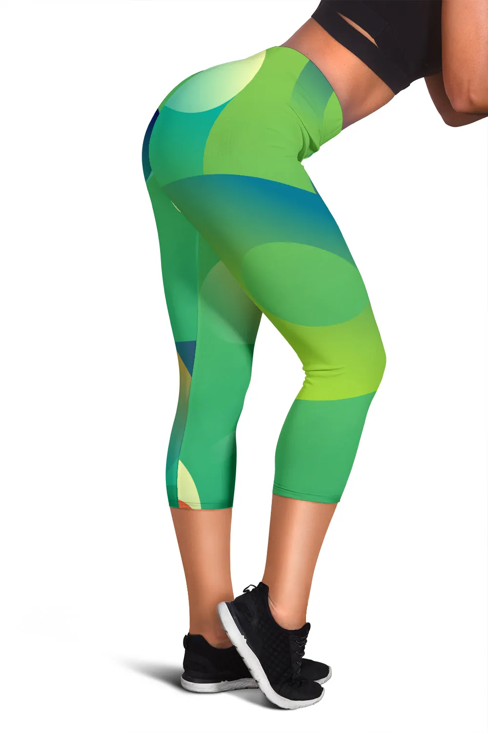Minimal Geometric Women's Capris
