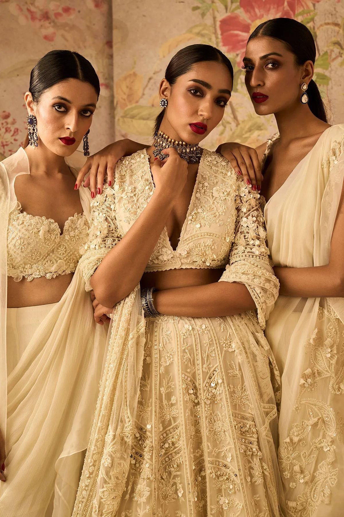 Natasha Shah in Gravitas Saree Set