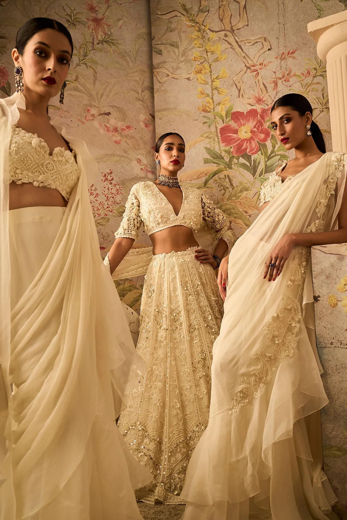 Natasha Shah in Gravitas Saree Set