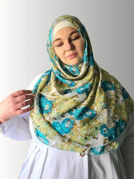 OCEAN BLOOM HIJAB