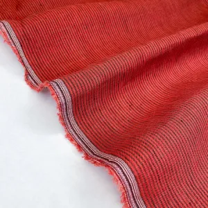 Papaya Stripes - Linen - 1/2 metre