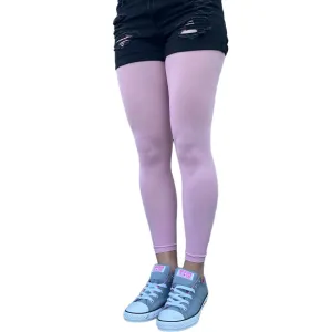Pastel Pink Opaque Footless Tights