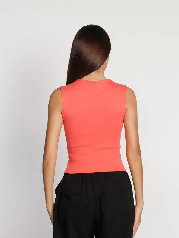 Pink Solid Top