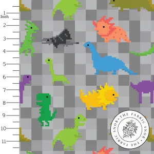 Pixel Dinos - 1/2 Metre