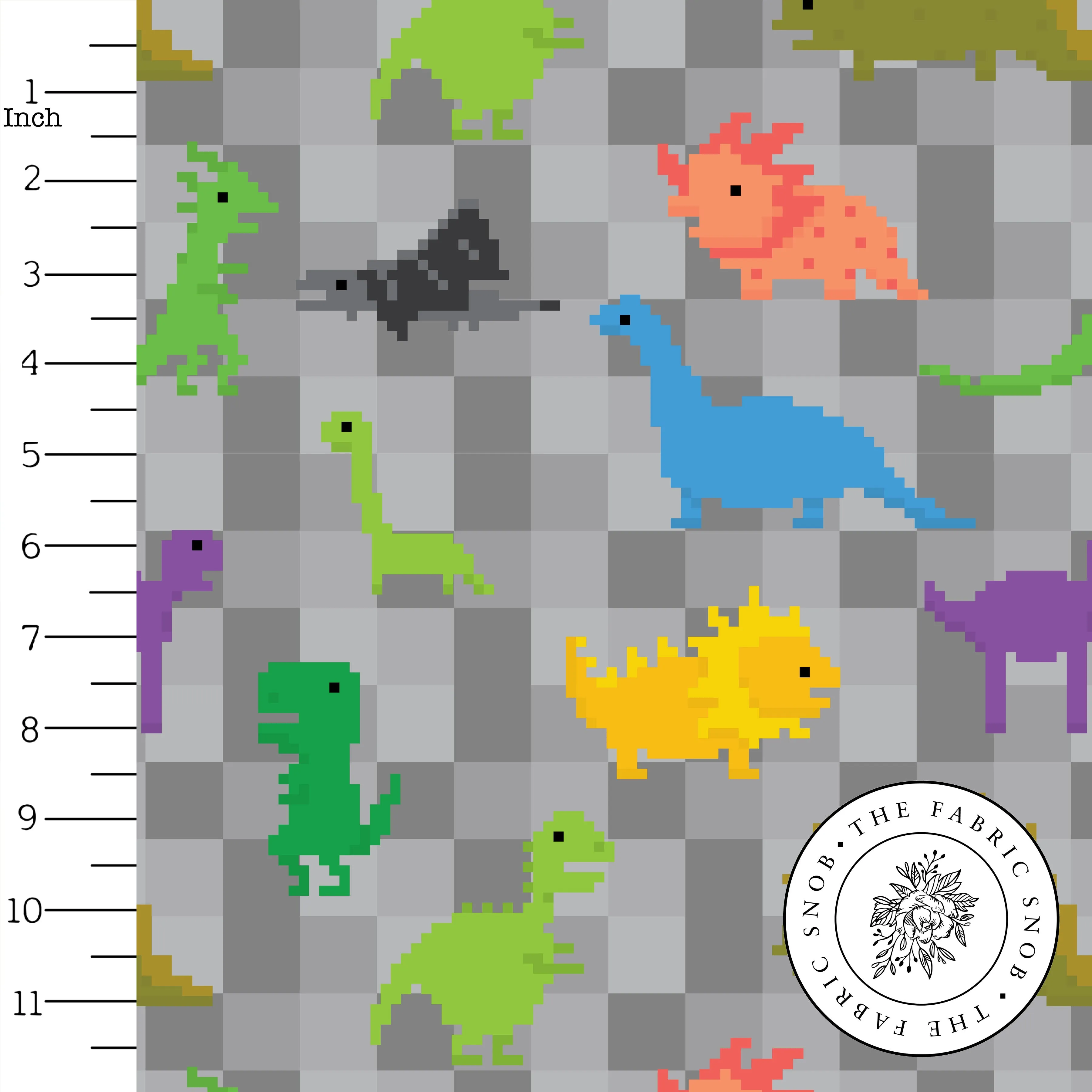 Pixel Dinos - 1/2 Metre